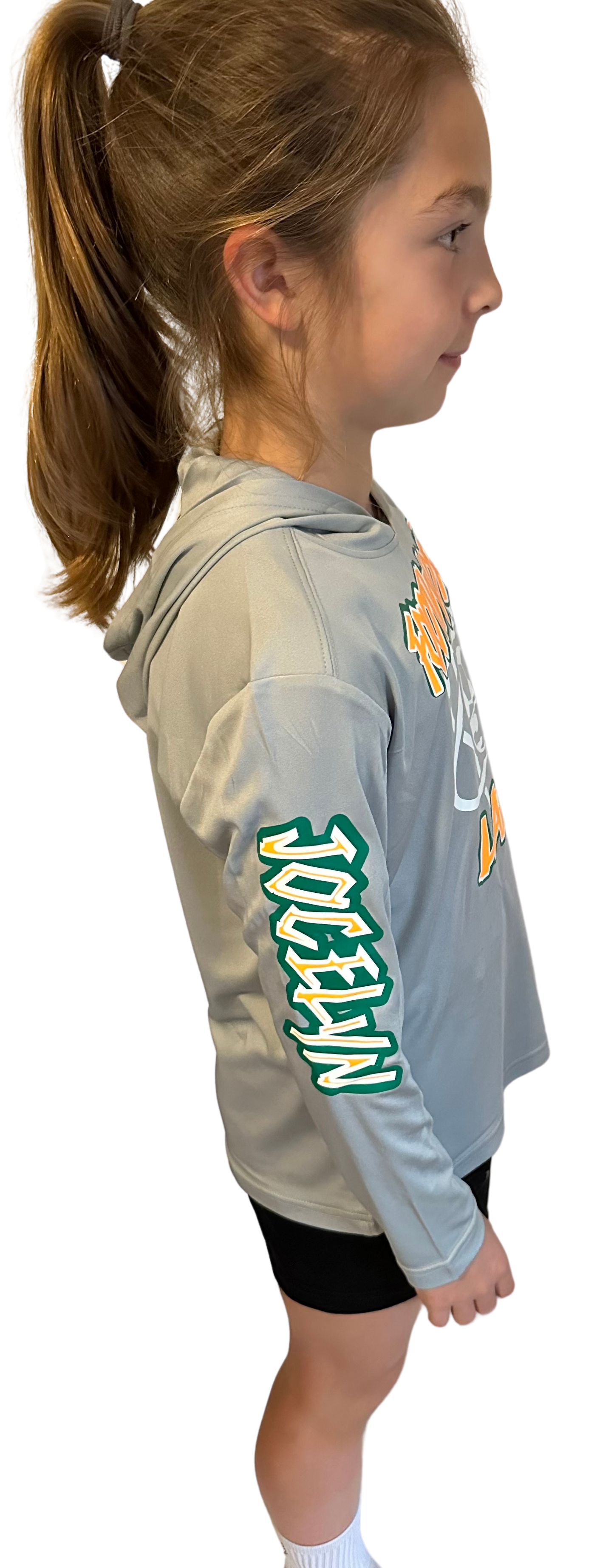 Surfing Silver Hoodie