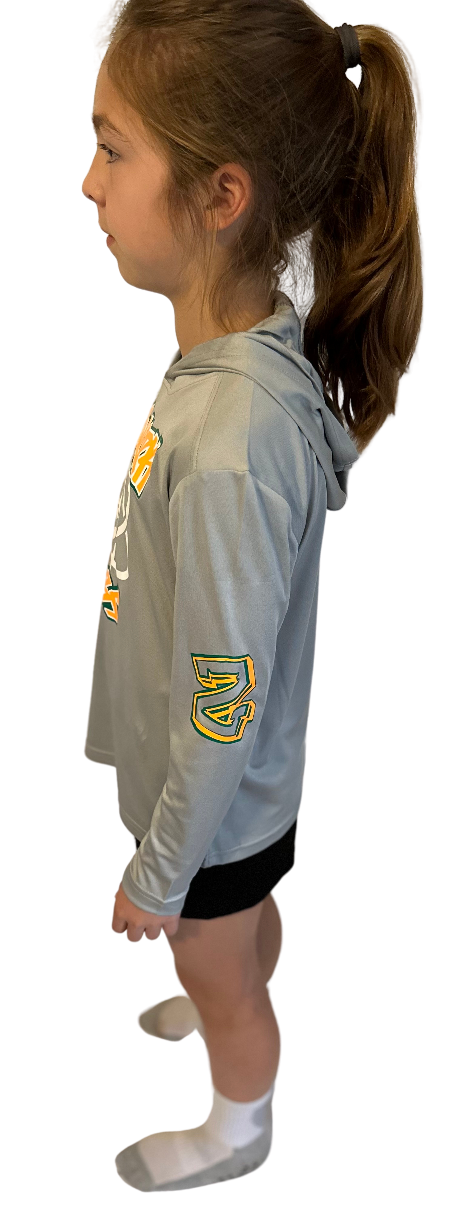Surfing Silver Hoodie