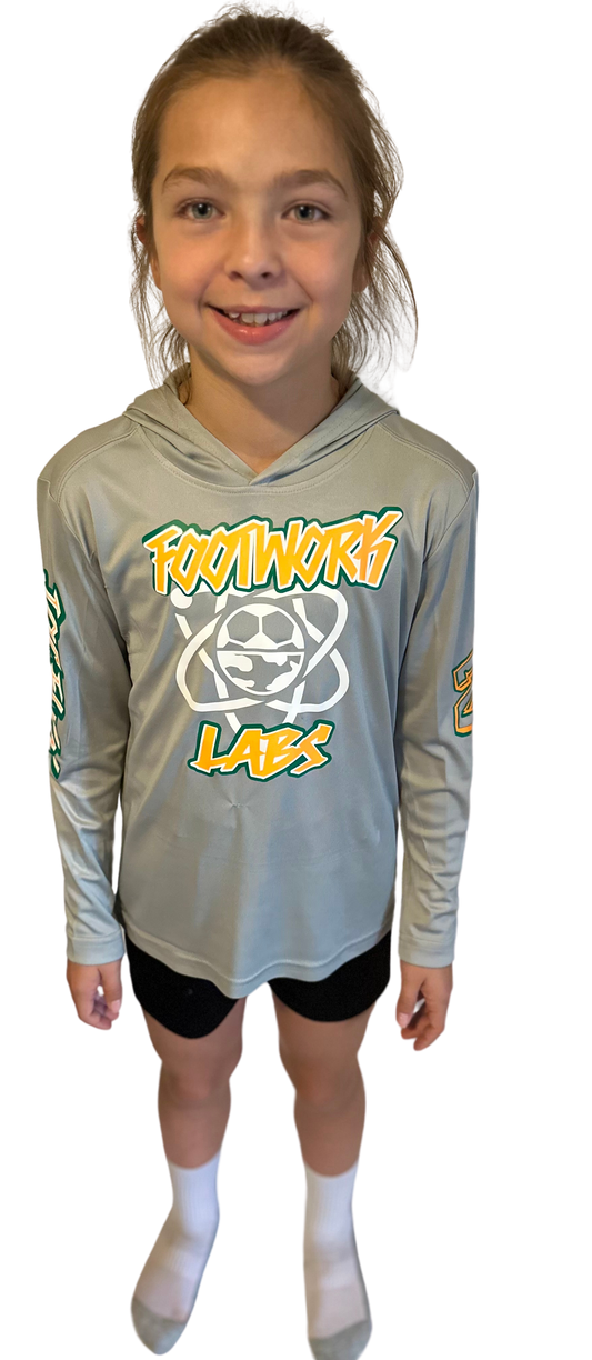 Surfing Silver Hoodie